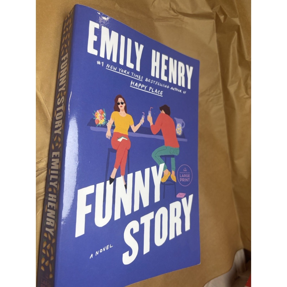 Emily Henry Funny Story Hardcover Novel Large Print Large Type Edition